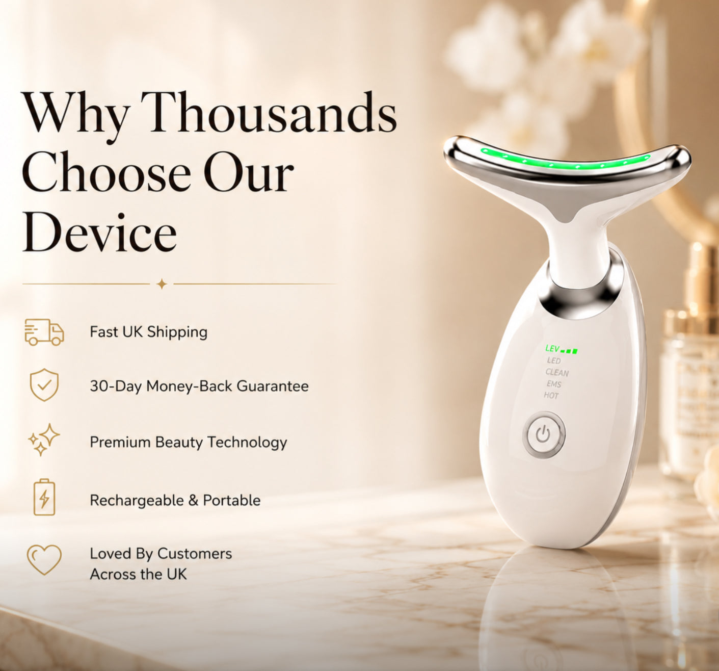 VelmoraLift™ Neck & Jawline Beauty Device