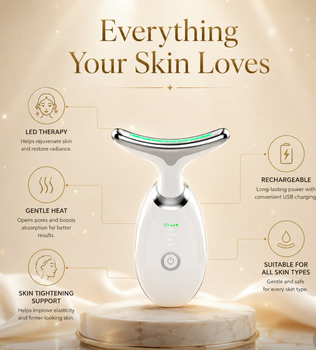 VelmoraLift™ Neck & Jawline Beauty Device